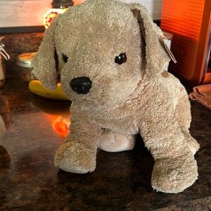 Vintage 1999 TY Classic Collection Toffee The Terrier Dog Plush